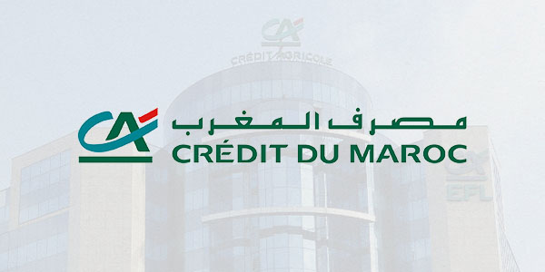 Recrutement (45) postes chez Crédit du Maroc – توظيف (45) منصب