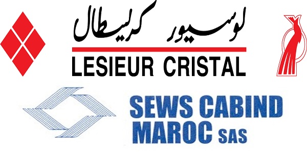 Recrutement (2) postes chez Lesieur Cristal et Sews cabind – توظيف (2) منصب