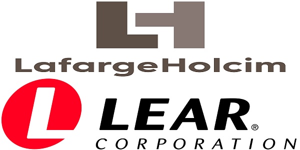 Recrutement chez Lear Corporation et LafargeHolcim ، توظيف في العديد من المناصب