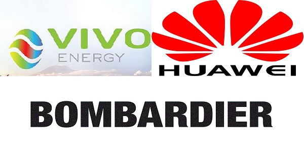 (32) Offres de stage chez Huawei, Vivo Energy et Bombardier