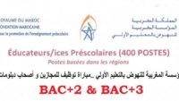 المؤسسة المغربية للنهوض بالتعليم الأولي توظيف 32 منصب.آخر أجل هو 25 فبراير 2024