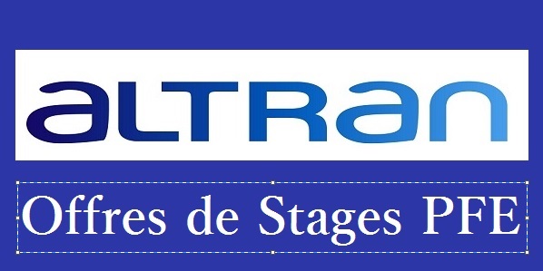 Offres de Stages PFE en Génie Mécanique, Industriel, Informatique et RH