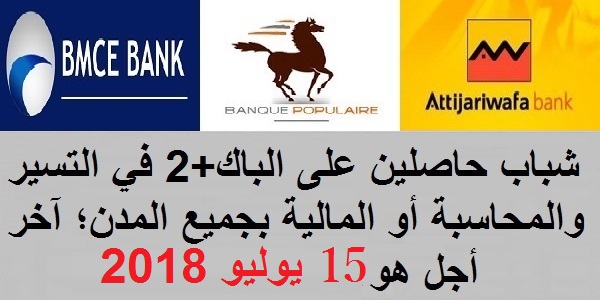 حملة لتوظيف شباب حاصلين على الباك+2 في التسير والمحاسبة أو المالية بجميع المدن