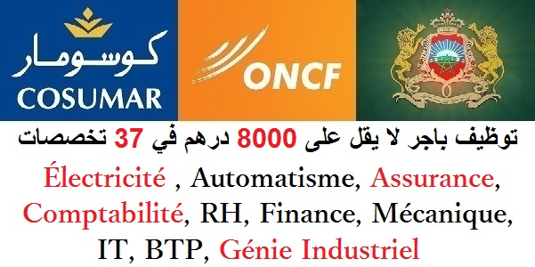 صالير بين 12000 و 38000 درهم شهريا .. إعلان عن حملة توظيف في عدة تخصصات بمراكش، الدار البيضاء، الرباط وطنجة