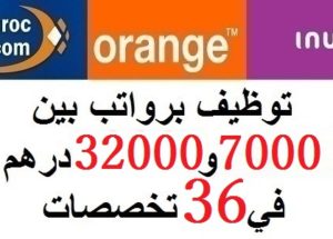 هام للشباب العاطل.. توظيف برواتب بين 7000 و32000 درهم في 36 تخصصات