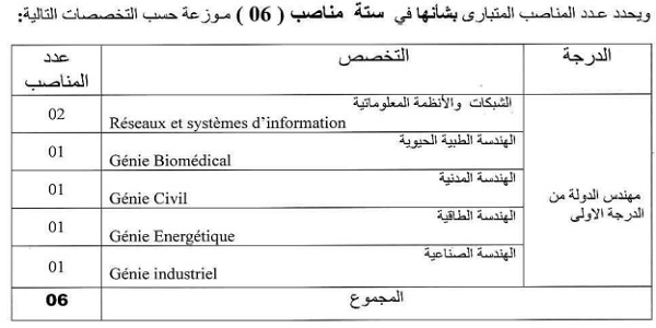 Centre Hospitalier Ibn Sina Concours 2022 (271 Postes)