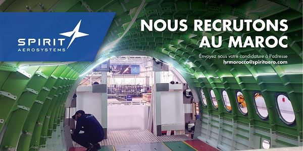Spirit Aerosystems Morocco recrute Plusieurs Profils en CDI