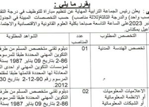 بشهادة البكالوريا أو الدبلوم ISTA.. جماعة المهاية (عمالة مكناس ) : مباريات لتوظيف 5 مناصب. آخر أجل 8 شتنبر 2023